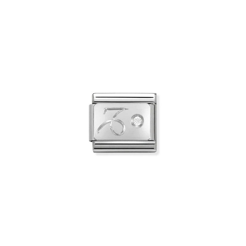 Composable Classic Link Capricorn In Silver And Stone