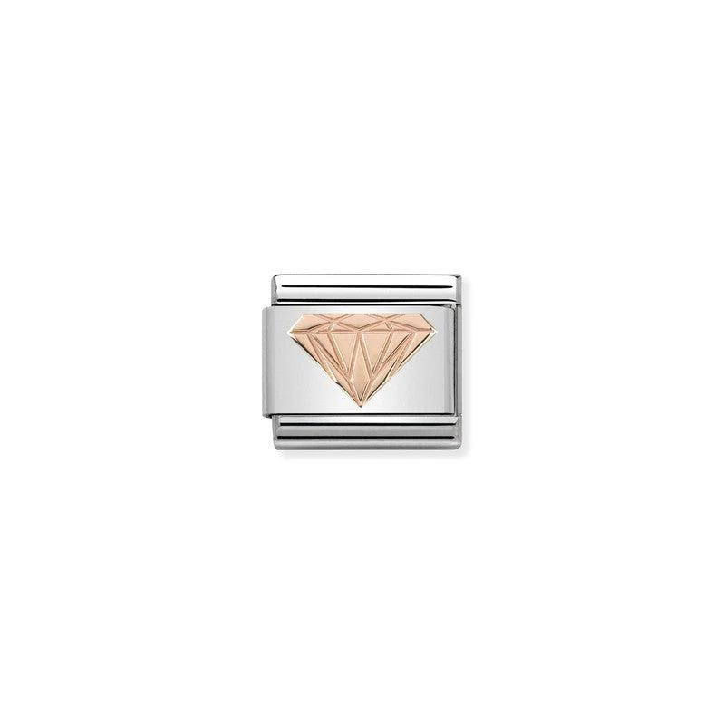 Composable Classic Link Rose Gold Diamond