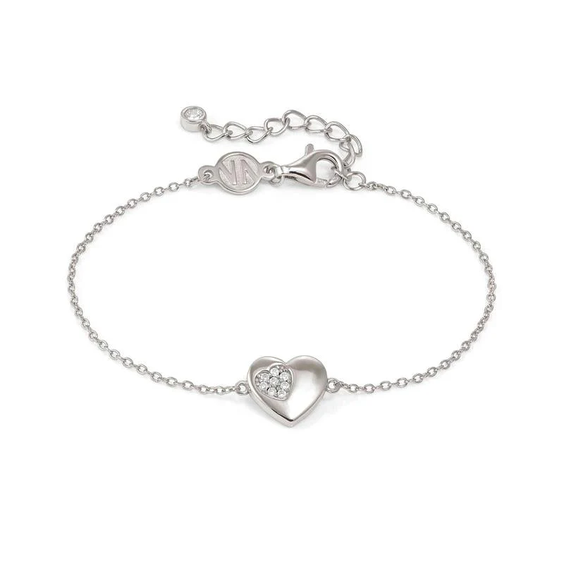 Nomination Petit Sparkle Silver Heart Sparkle Bracelet