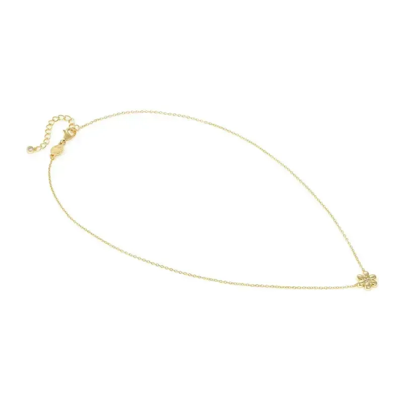 Nomination Gold Petit Sparkle Flower Necklace - Image 3