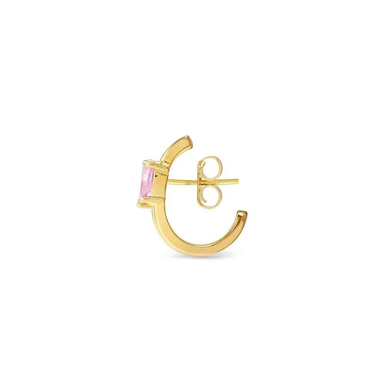 Nomination Colour Wave Aurora Ed Gold Hoop Earrings - Image 5