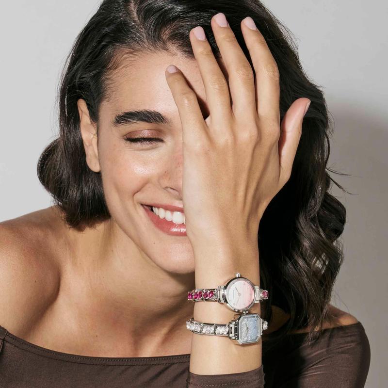 Nomination Time Paris Fade Pastel Pink Dial Watch - Image 3