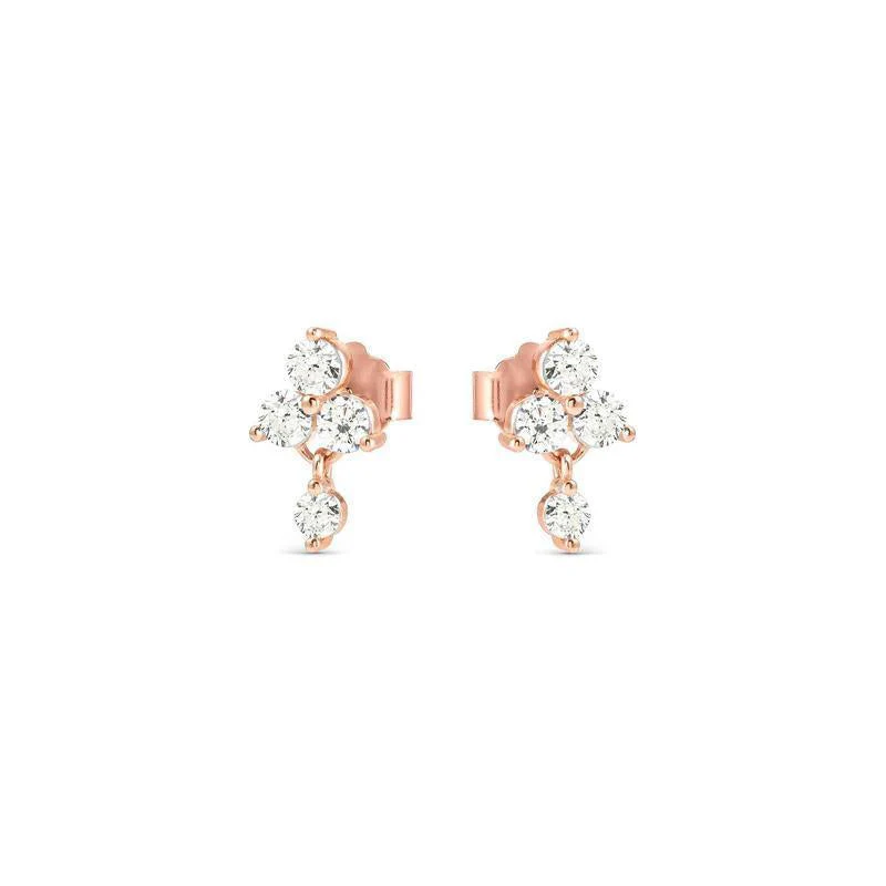 Nomination Elegant Life Bouquet Rose Gold Stud Earrings - Image 4