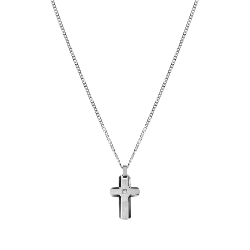 Nomination Strong Diamond Elegant Cross Necklace - Image 2