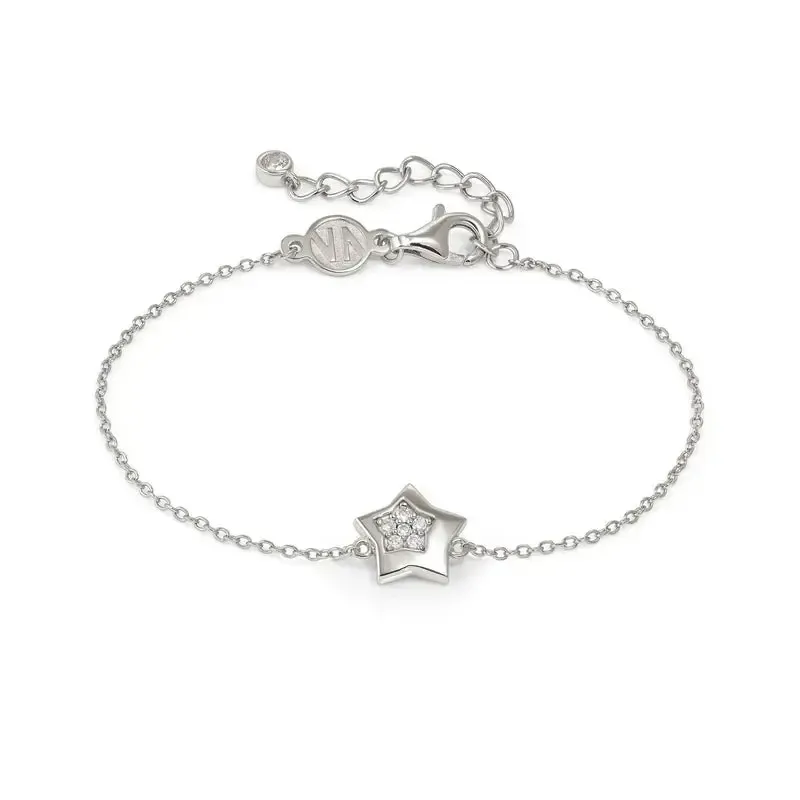 Nominatio Silver Petit Sparkle Bracelet, Star