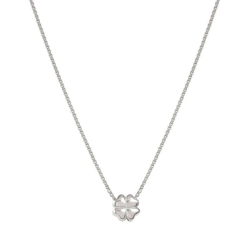 Nomination Armonica Necklace, Four-Leaf Clover, Sterling Silver