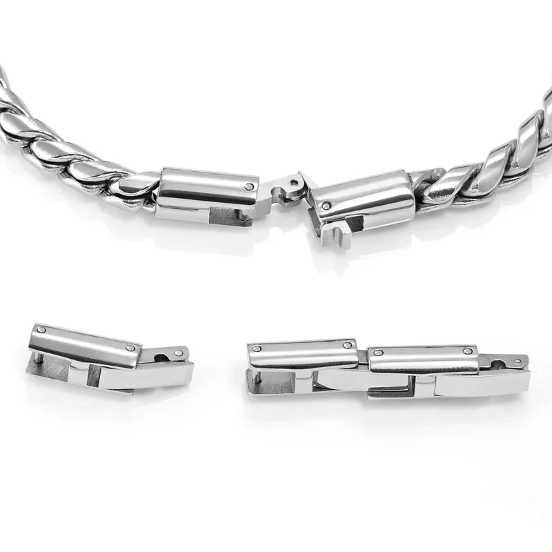 Nomination Atlante Bracelet, Knot & Natural Stones, Stainless Steel - Image 2