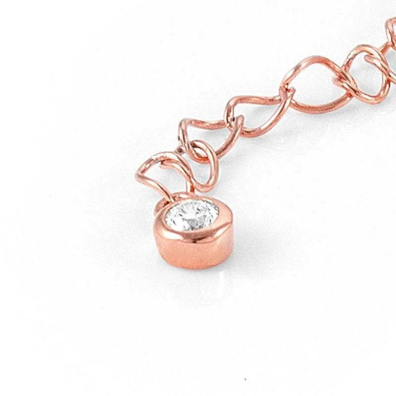 Nomination Carismatica Bracelet, Pink Cubic Zirconia, Rose Gold - Image 3