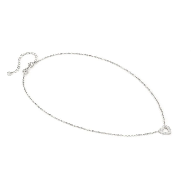 Nomination Carismatica Necklace, Heart, White Cubic Zirconia, Silver - Image 4