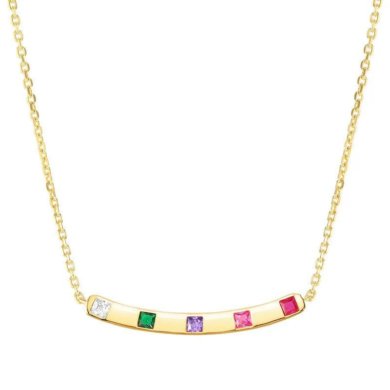 Nomination Carismatica Necklace, Plate, Multicoloir Cubic Zirconia, 18K Gold - Image 3