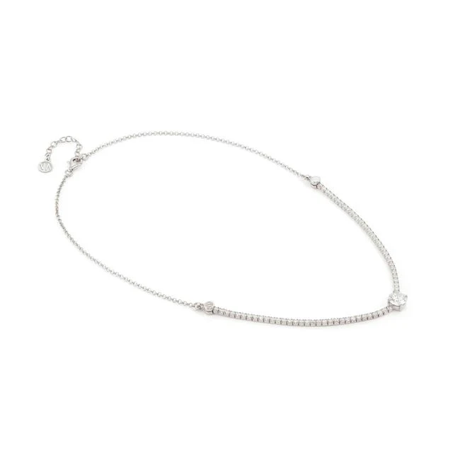 Nomination Chic&Charm Necklace, White Cubic Zirconia, Sterling Silver - Image 3