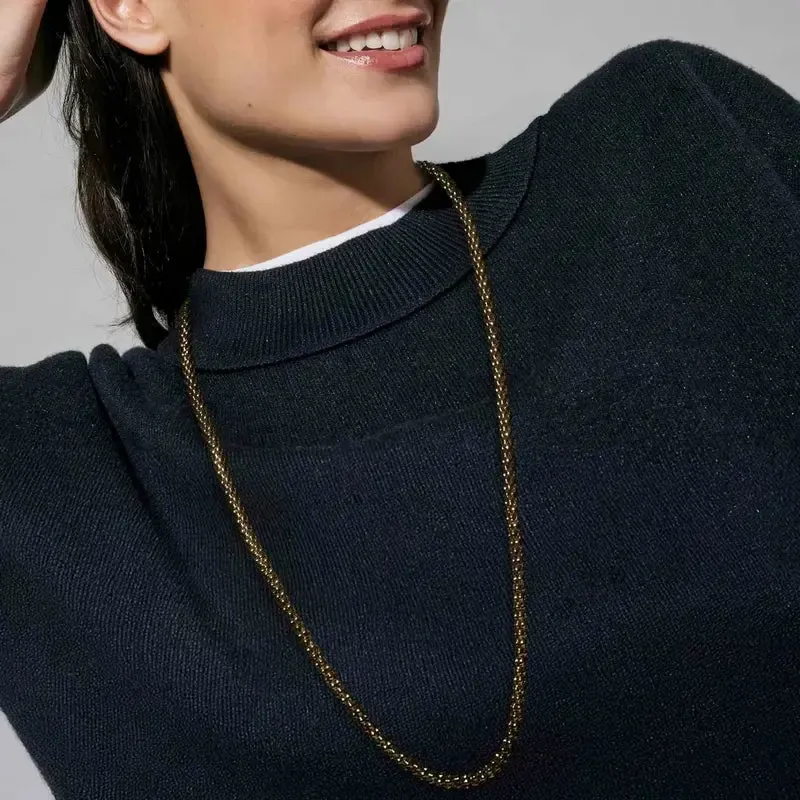 Nomination Chic Ecclectica Gold Fancy Long Popcorn Necklace - Image 2