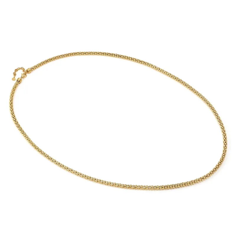 Nomination Chic Ecclectica Gold Fancy Long Popcorn Necklace - Image 4