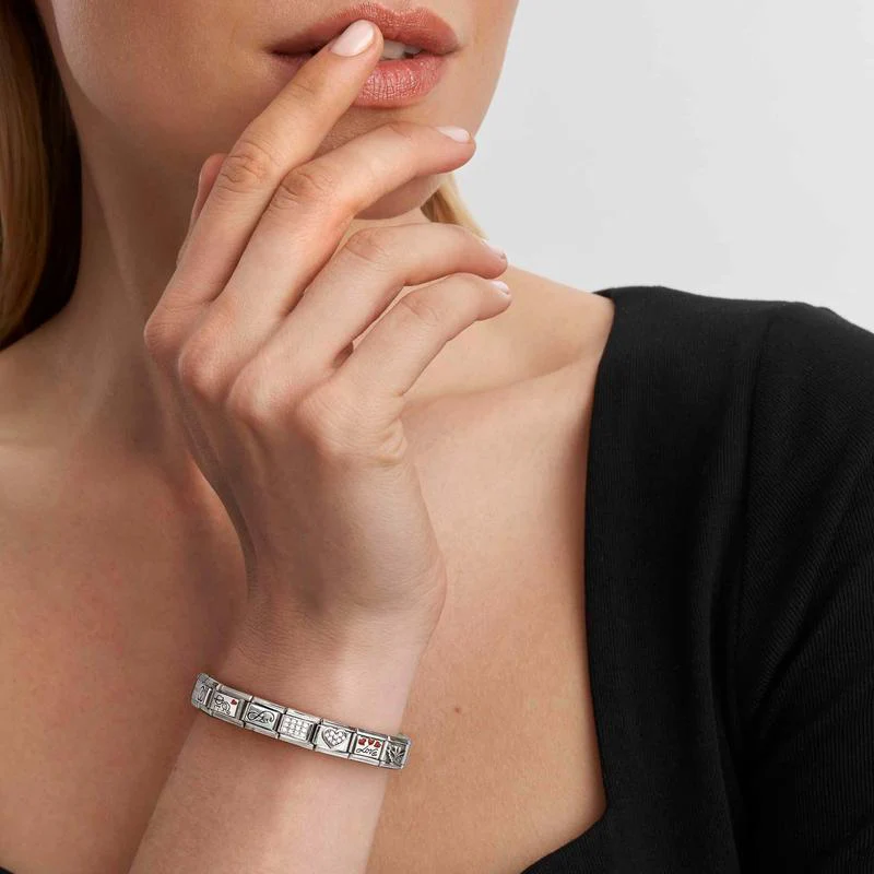 Nomination Composable Classic Link, Dazzling White Cubic Zirconia - Image 3