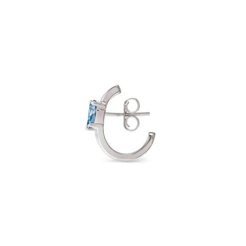 Nomination Silver Colour Wave Aurora Hoop Earrings - Image 6