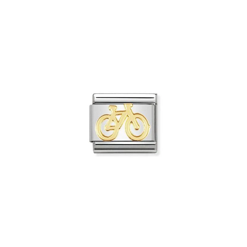 Nomination Composable Link Bicycle, 18K Gold
