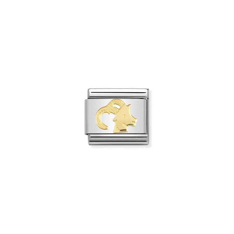 Nomination Composable Link Capricorn, 18K Gold