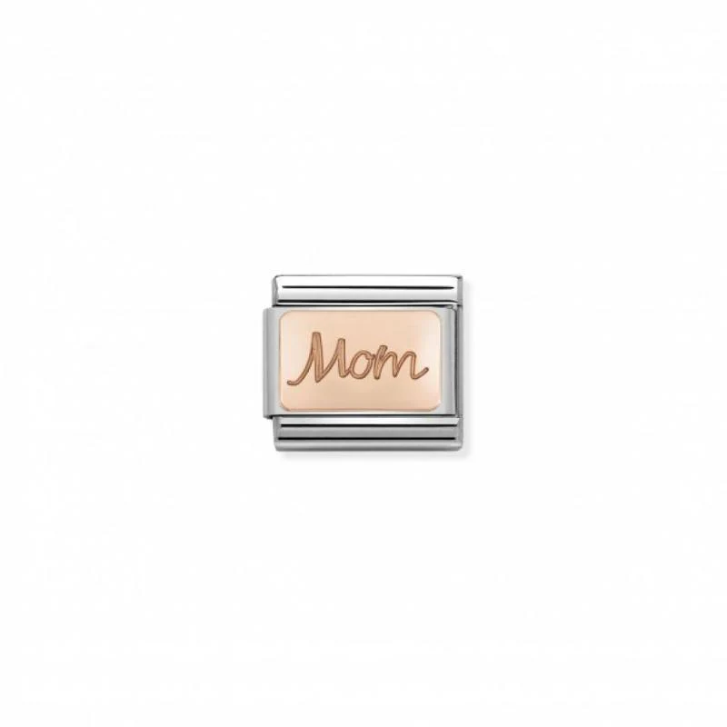 Nomination Composable Link Mom, 9K Rose Gold
