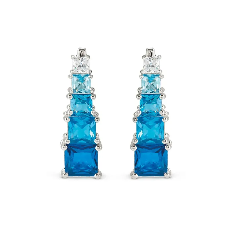 Nomination Daytonight Earrings with Cubic Zirconia, Sterling Silver