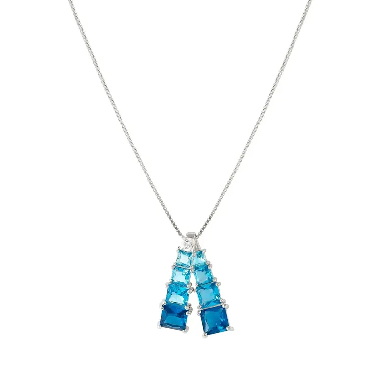 Nomination Daytonight Necklace, Cubic Zirconia, Sterling Silver
