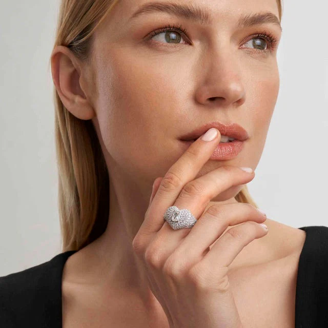 Nomination Domina Ring, Heart, Cubic Zirconia, Sterling Silver - Image 2