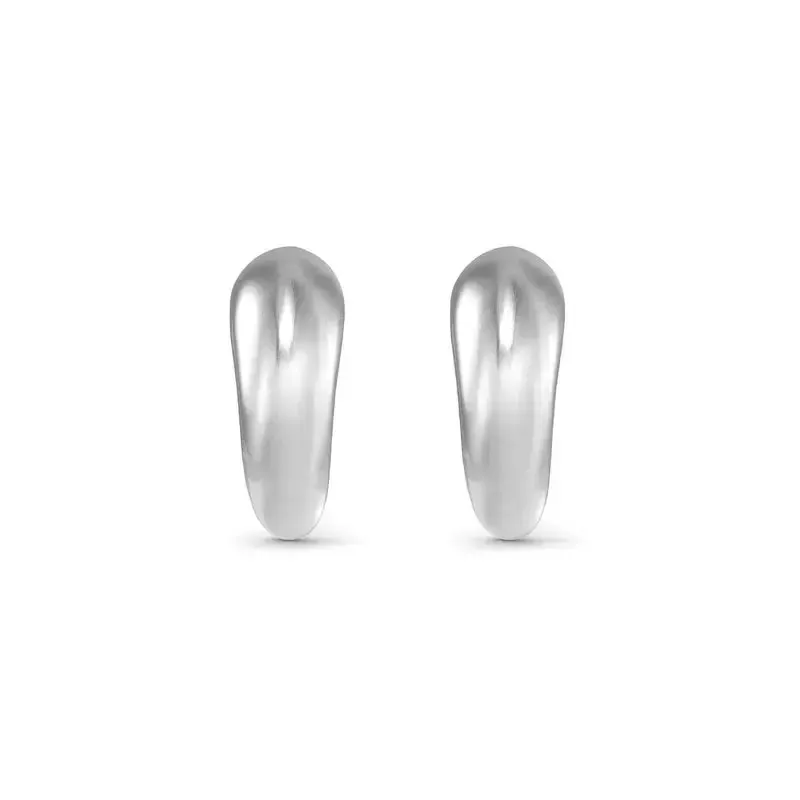 Nomination Ecclectica Silver Drop Hoop Earrings - Image 2