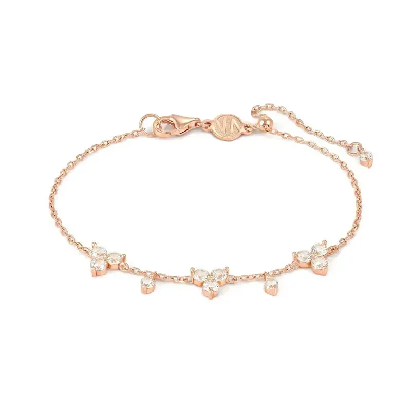 Nomination Life Bouquet Rose Gold Bracelet with Cubic Zirconia