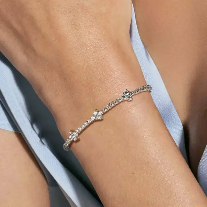Nomination Life Bouquet Silver Tennis Bracelet - Image 2