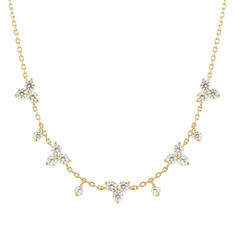 Nomination Life Bouquet Yellow Gold Necklace
