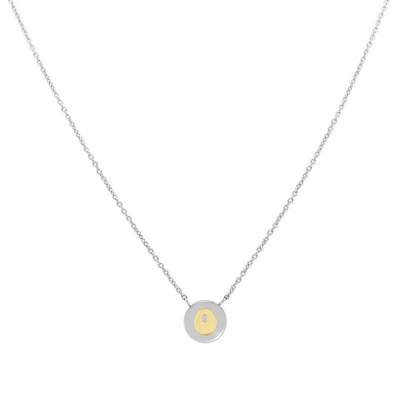 Nomination My Bon Bon Necklace Letter O, 24K Gold