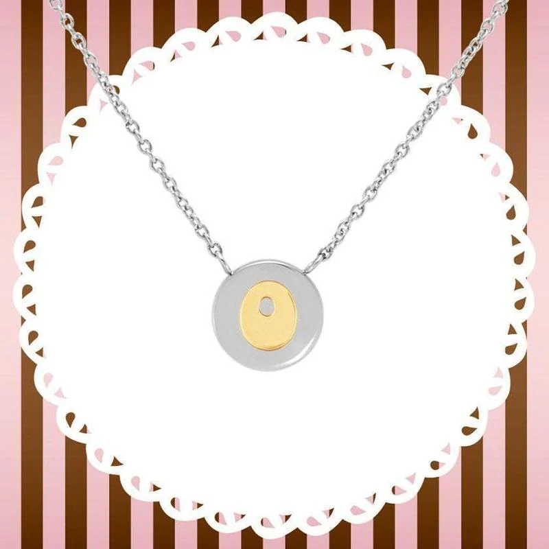 Nomination My Bon Bon Necklace Letter O, 24K Gold - Image 2