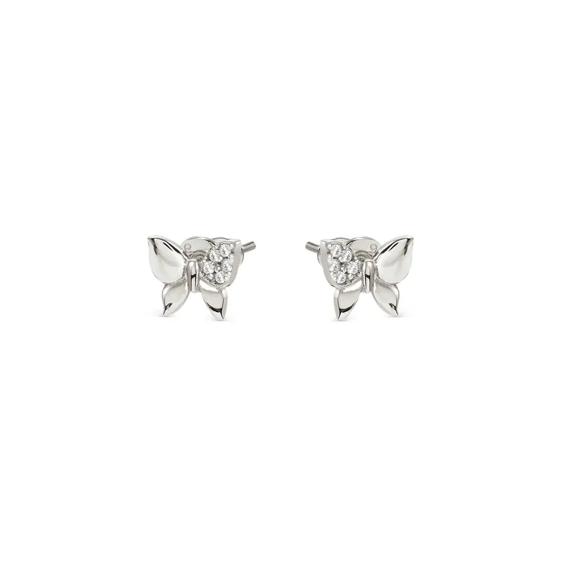 Nomination Petit Sparkle Dainty Butterfly Stud Earrings - Image 3