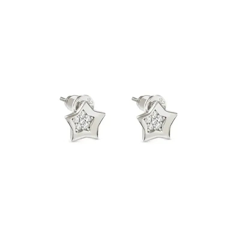 Nomination Petit Sparkle Silver Star Stud Earrings - Image 3