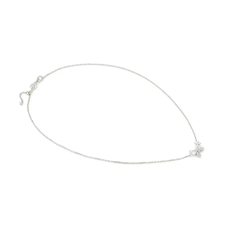 Nomination Shine Me Up Necklace, Bow with Cubic Zirconia, Sterling Silver - Image 4