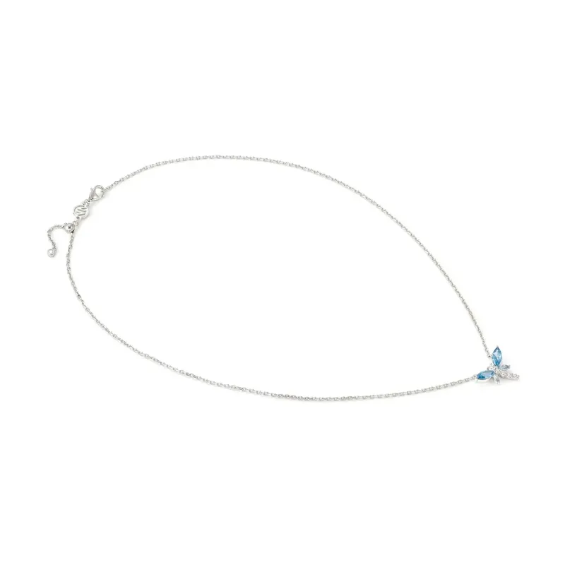 Nomination Shine Me Up Necklace, Dragonfly with Cubic Zirconia, Sterling Silver - Image 3