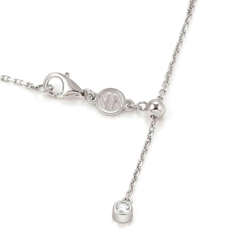 Nomination Shine Me Up Necklace, Heart with Cubic Zirconia, Sterling Silver - Image 4
