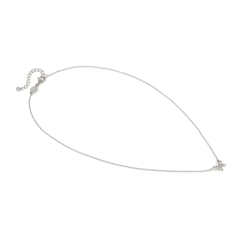 Nomination Silver Petit Sparkle Butterfly Necklace - Image 3