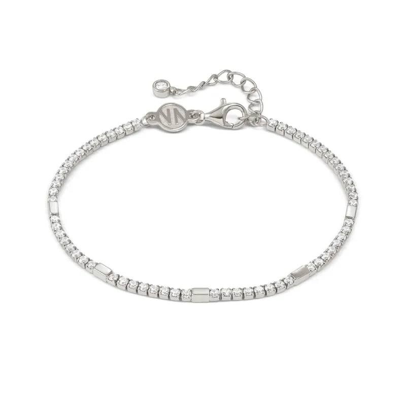 Nomination Silver Petit Sparkle Cubic Zirconia Tennis Bracelet