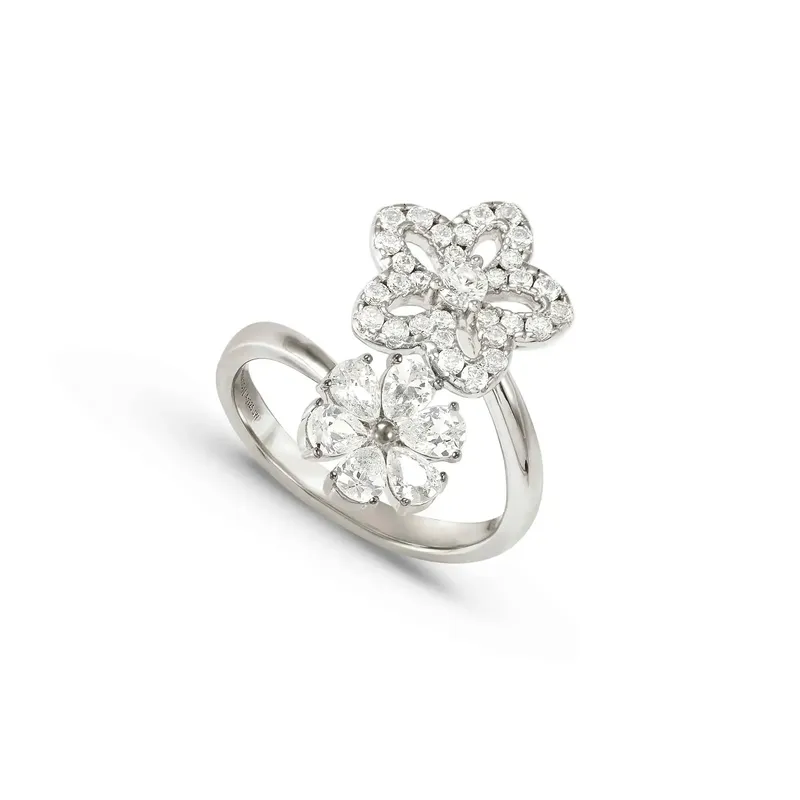 Nomination Sweetmadame, Flowers & Cubic Zirconia, Sterling Silver