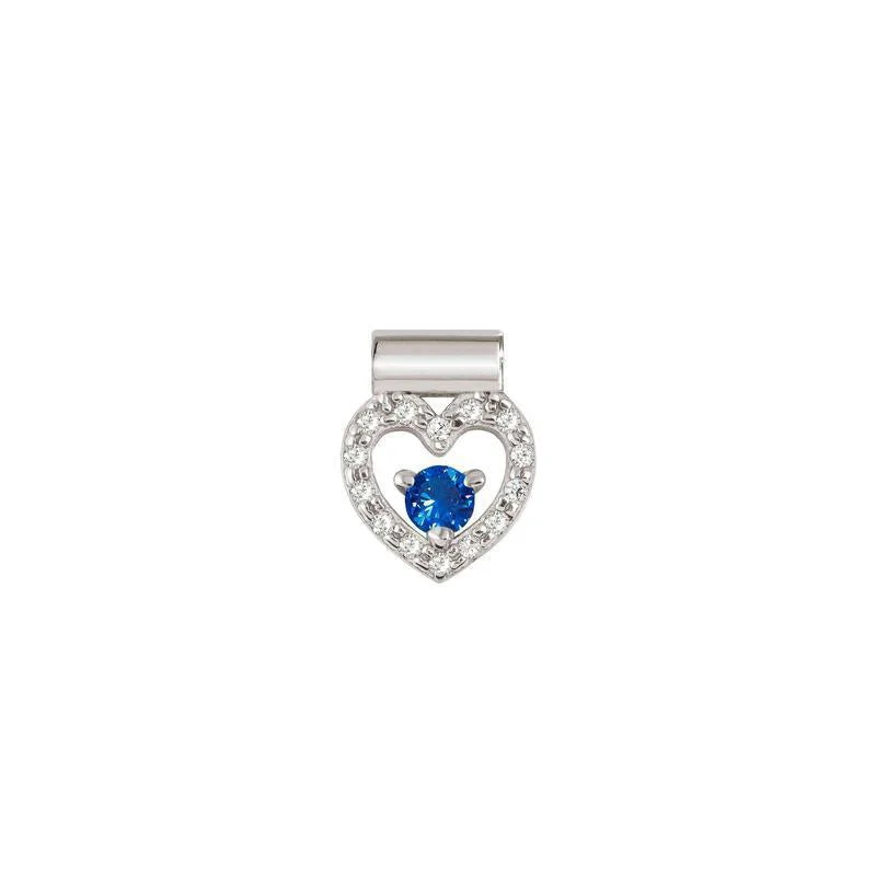 Nomination SeiMia Sterling Silver Heart Charm Pendant