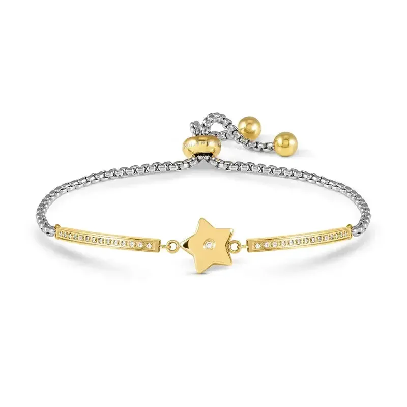 Nomination Shine Bright Milleluci Adjustable Stainless Steel Star Bracelet - Image 2