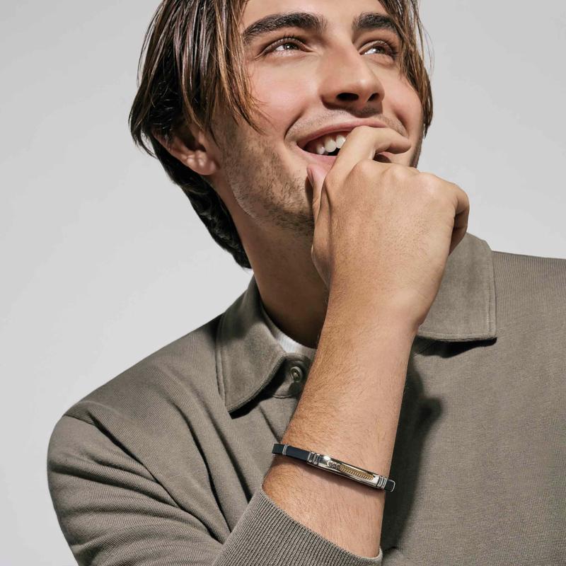 Nomination Sleek City Energy Ed. Rubber & Steel Bracelet - Image 3