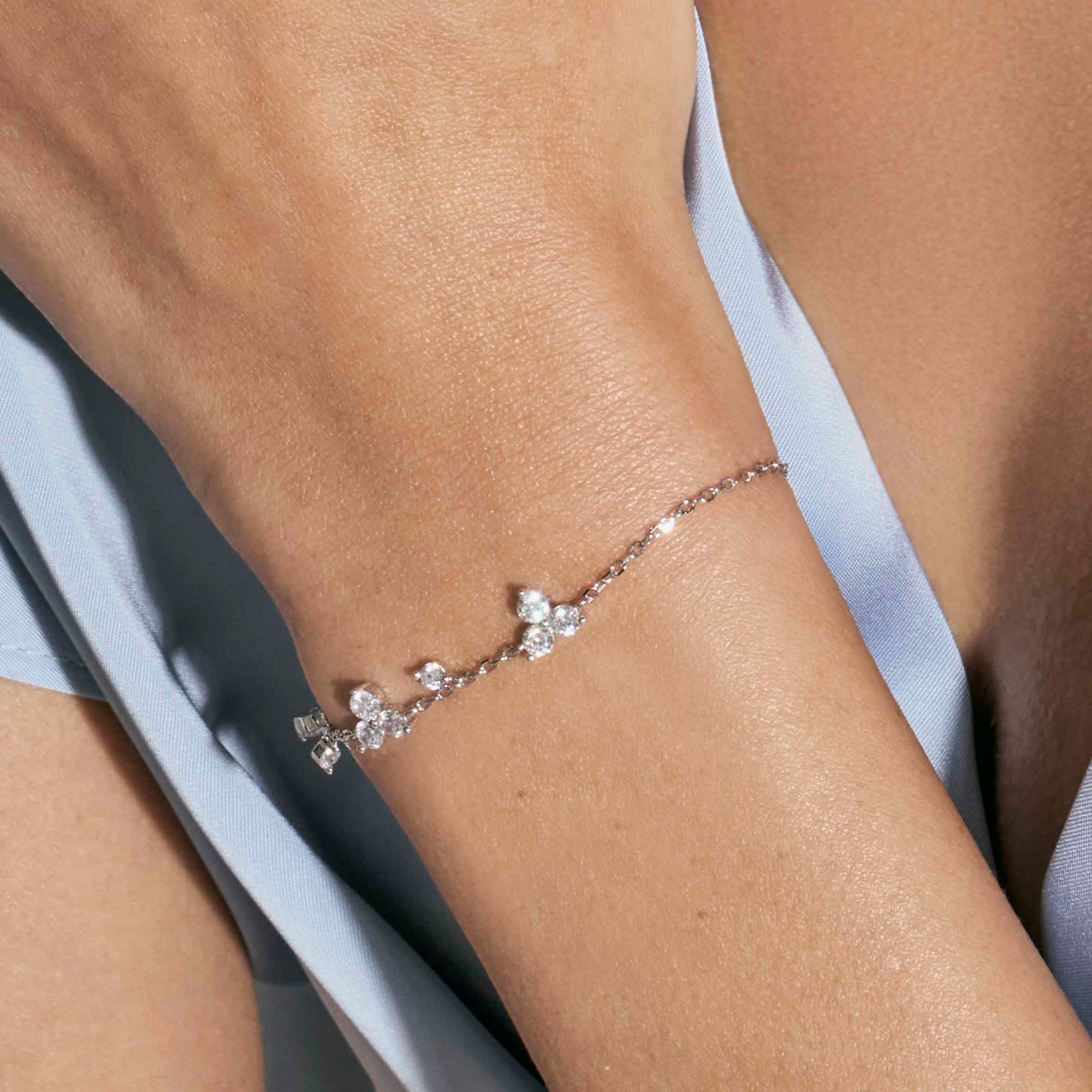 Nomination Life Bouquet Silver Bracelet with Cubic Zirconia - Image 2